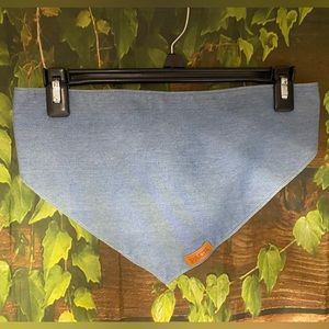 EUC PackLeashes Denim Bandana